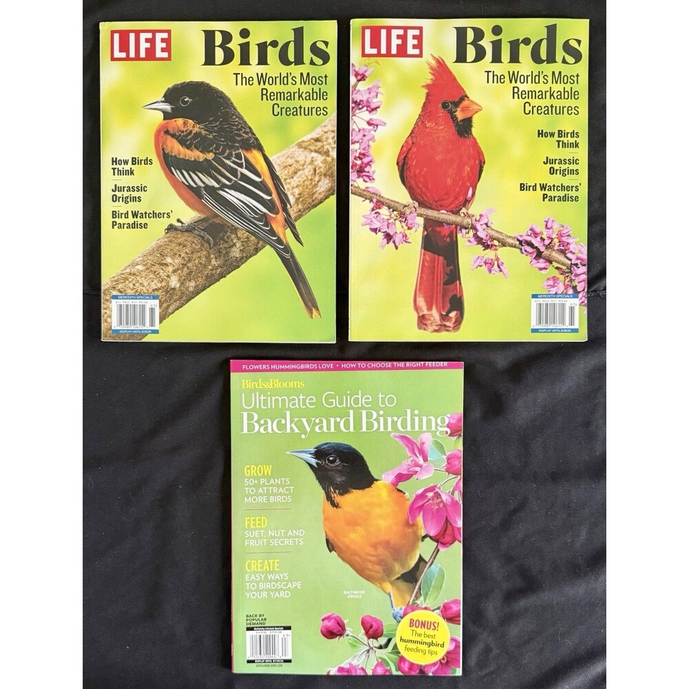 Birds: World’s Most Remarkable Creatures LIFE (2 Covers) -Birds & Blooms Special